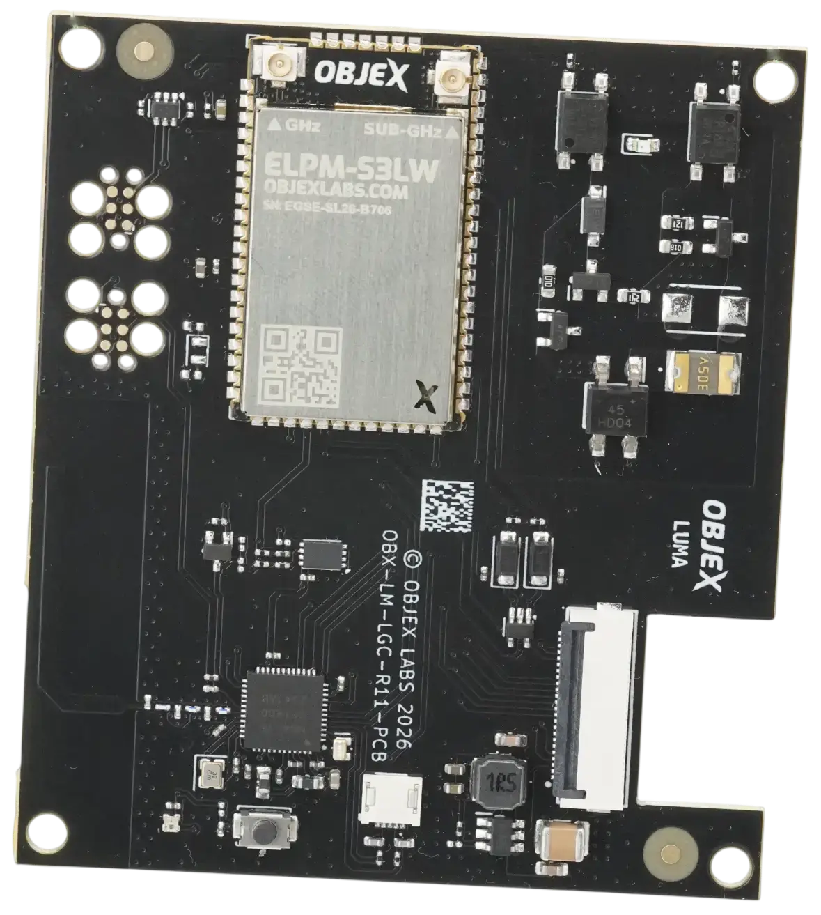 LUMA V1.2 logic board: the revised controller layout shipping today